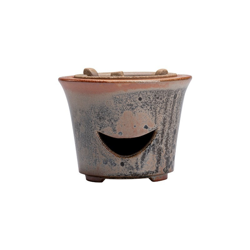 Gohobi Shino Kiln-Transformed Rattan Beam Teapot – Large Household Brewing Kettle