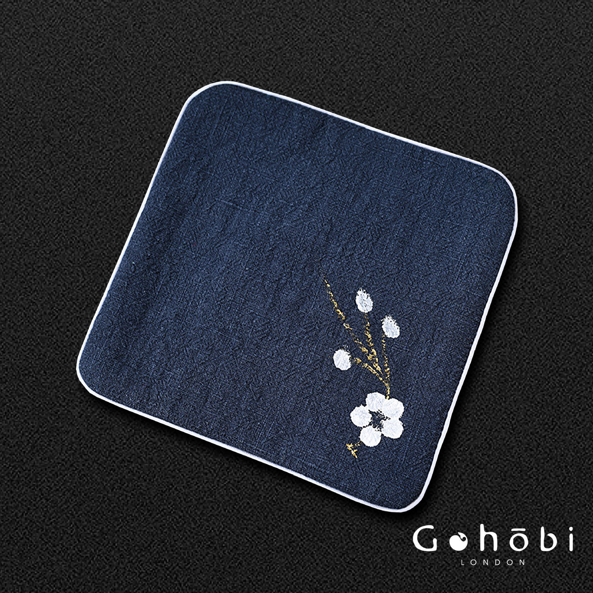 Gohobi Handmade Cotton Linen Tea Towel – Japanese Style Absorbent Zen Tea Cloth