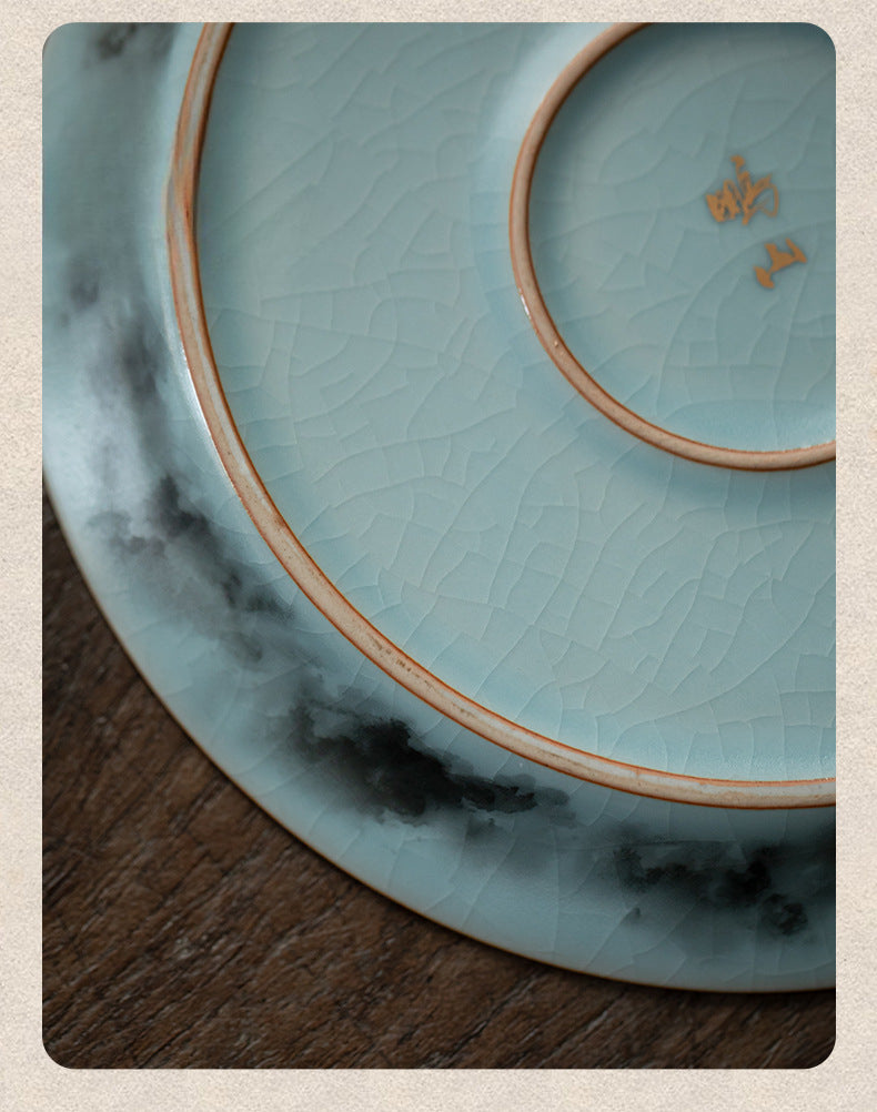 Gohobi Ink Harmony Teapot Tray