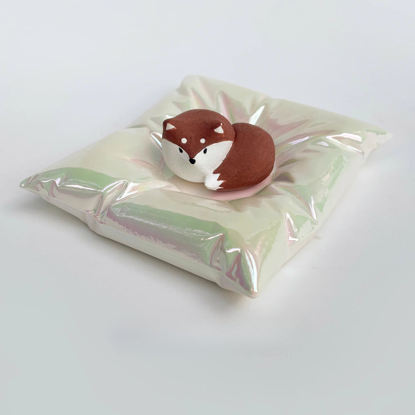 Gohobi x Little Diary Handmade Ceramic Fox