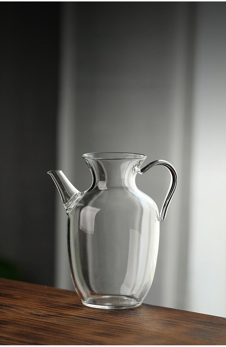 Théière en verre de style Gohobi Song (version sans couvercle)