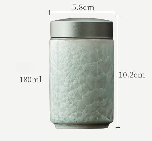 Gohobi Crystal Glazed Storage Jar 001