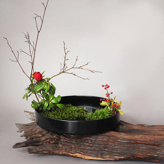 Gohobi Grand vase Ikebana de style japonais 002