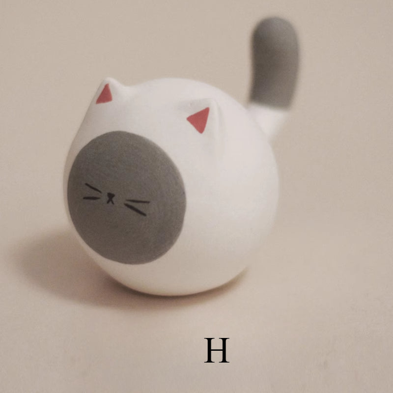 Gohobi x Little Diary Handmade Ceramic Cat