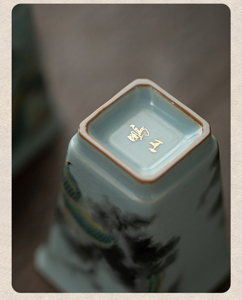 Gohobi Square Dragon Teacups