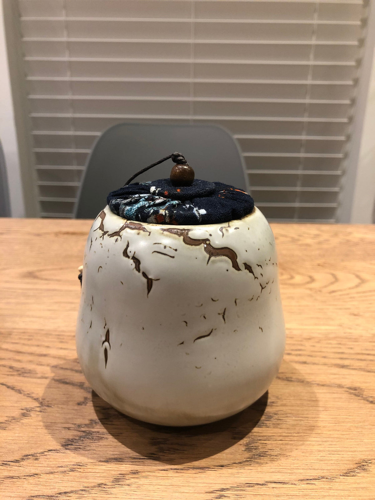 Gohobi x Whentea Shino Ware Ceramic Tea Storage Jars Chinese Gongfu tea Kung fu tea Japanese Chado