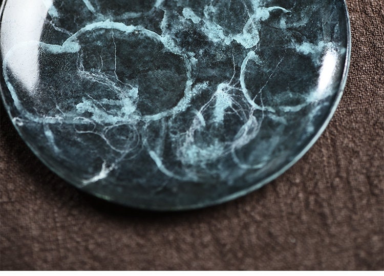 Gohobi Larimar pattern Red Copper Coasters Jewellery Plate Jewellery Dish Chinese Gongfu tea Kung fu tea Teaware Japanese Chado unique