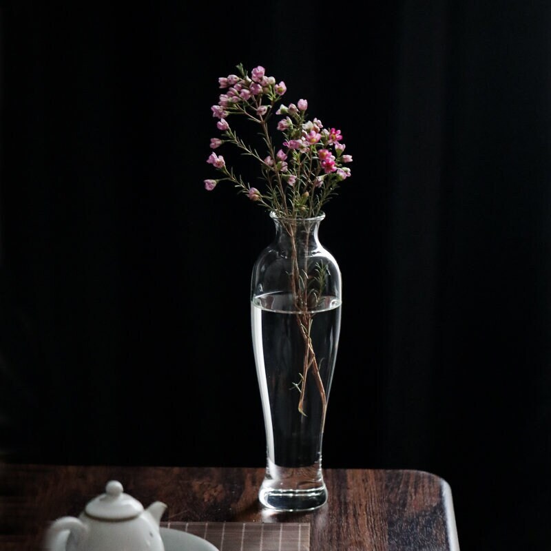 Gohobi Large Glass Vases Chinese Gongfu tea Kung fu tea Japanese Chado table decoration
