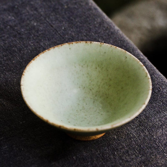 Gohobi Handmade ceramic tea cup Chinese Gongfu tea Kung fu tea Japanese Teacup small green tea cup