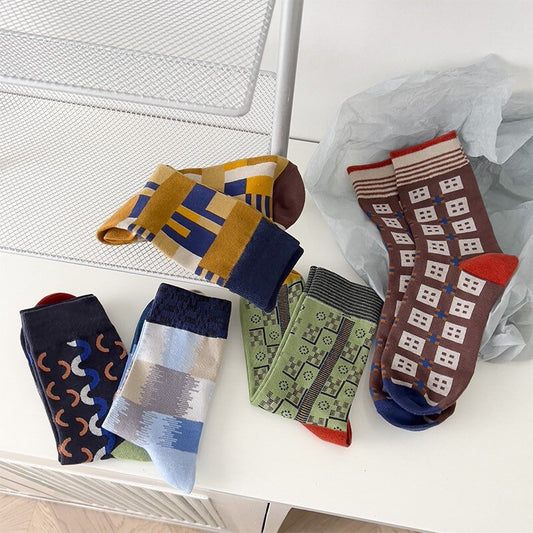 Men Cotton Socks, Winter socks, Christmas socks, Men Winter Socks, gift for him, Xmas secret Santa gift