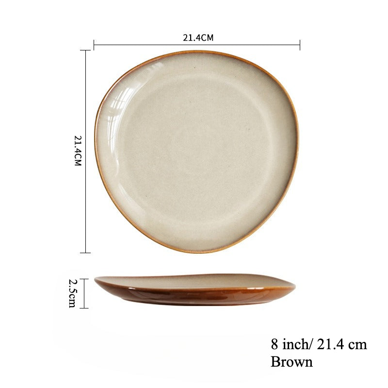 Gohobi Japanese Triangular Plate