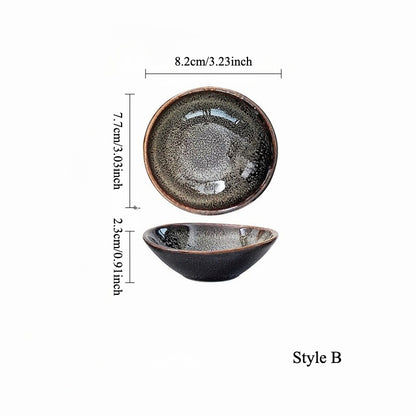 Gohobi Oval Ceramic Sauce Dish