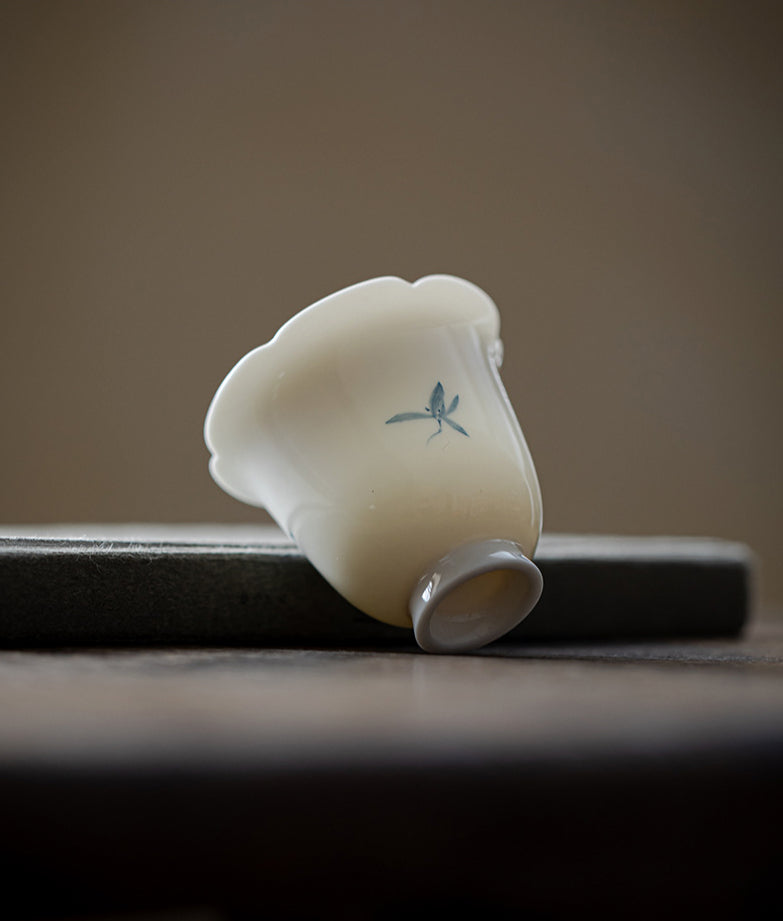 Gohobi Hand-Painted Orchid Aroma Cup