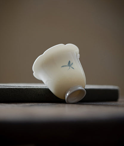 Gohobi Hand-Painted Orchid Aroma Cup