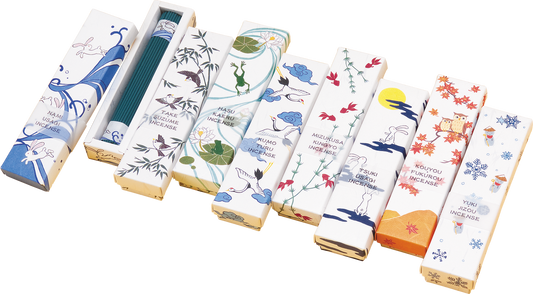 Gohobi x Kousaido ENGIMONO Hina Sakura Incense Stick [Made in Japan]