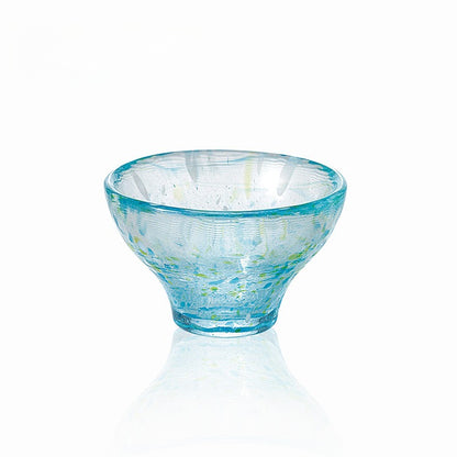 Gohobi Toyo Sasaki Handmade Japanese Glass Tea Cup – Small Sake Cup Chunge Style | Made in Japan