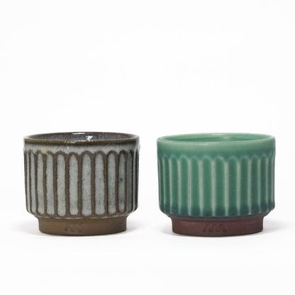 Asemi Co. Tea & Coffee Cups - Tanba - yaki Cup Frost [Made in Japan]