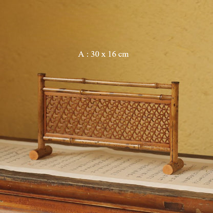 Gohobi Bamboo Gongfu Tea Screen – Chinese Tea Ceremony Table Divider