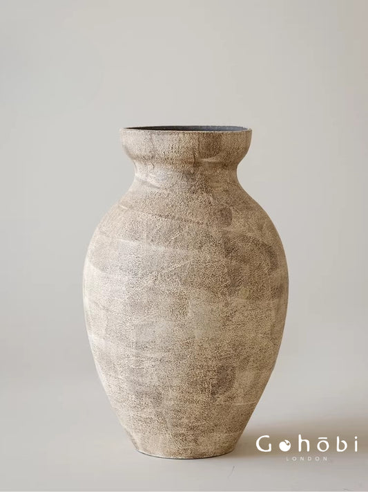 Gohobi Japanese-style Wabi Sabi Handmade Zen Large Vase 021