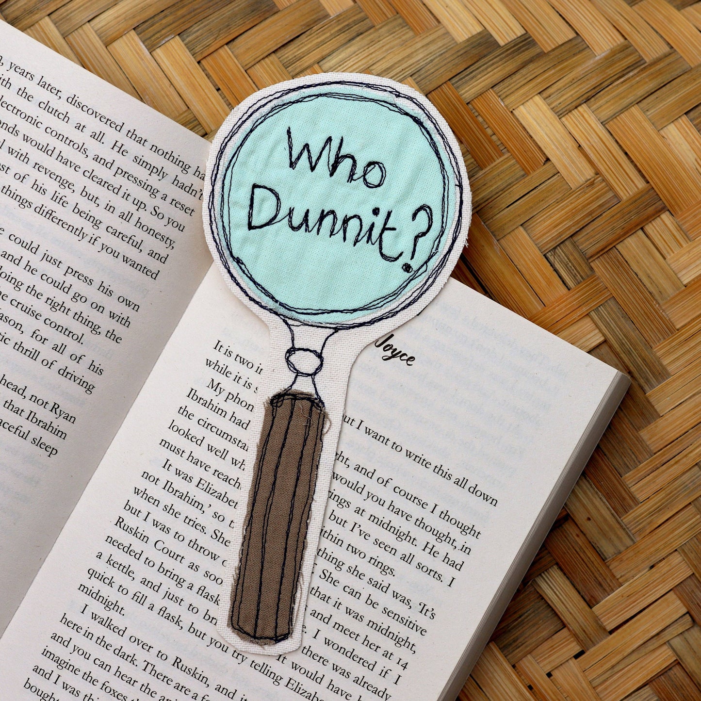 Poppy Treffry Who Dunnit Bookmark [Made in the UK]