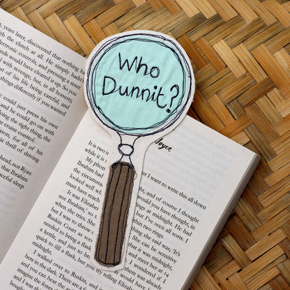 Poppy Treffry Who Dunnit Bookmark [Made in the UK]