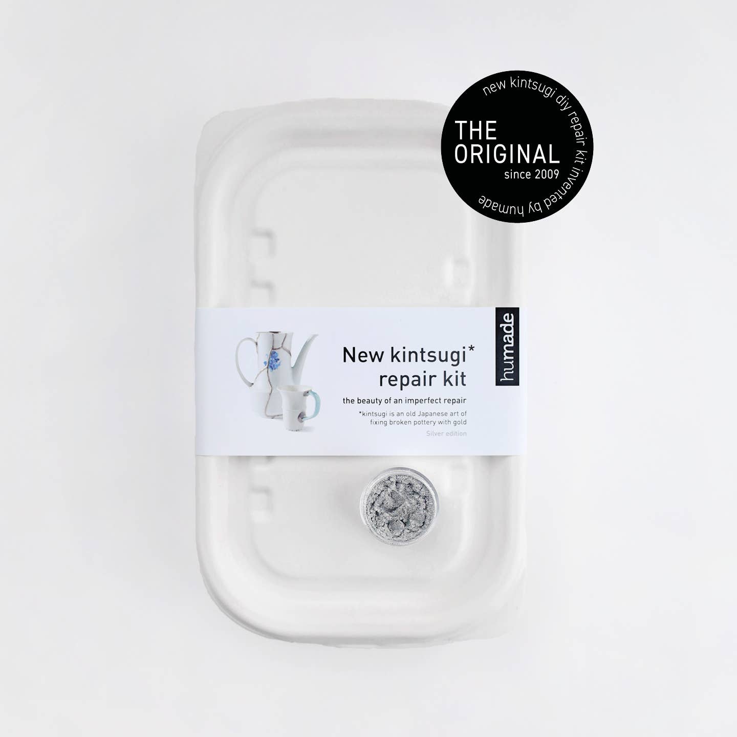 HereThe Kintsugi kit, silver | the original retail package since 2009