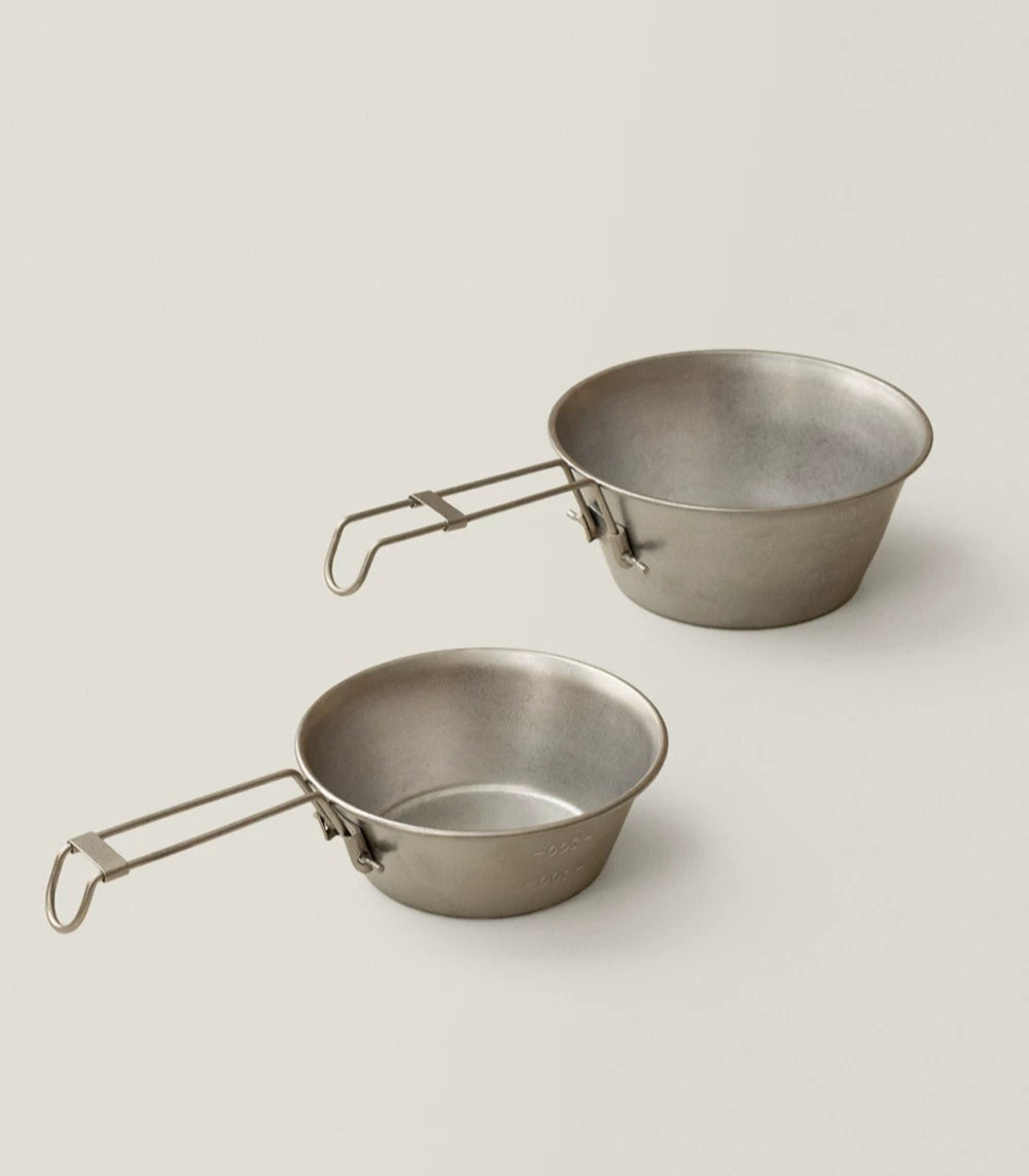 Gohobi Foldable Stainless Steel Camping Bowl