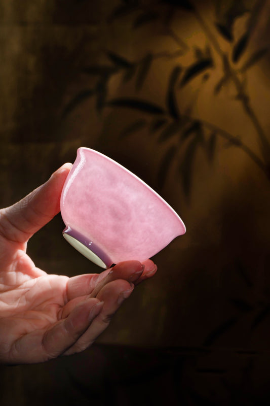 [清本源 x Gohobi Gallery] Tasse à thé de vigne de lotus bleu