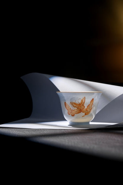 [清本源 x Gohobi Gallery] Tasse à thé de vigne de lotus bleu