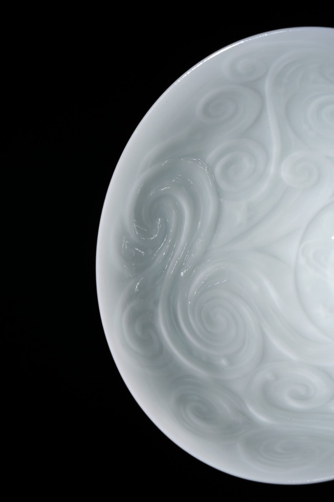 [清本源 x Gohobi Gallery] Thin-Body Sweet White Douli Cup with Inner-Imprinted Starry Sky Design (110ml)