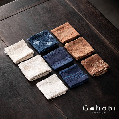 Gohobi Cotton Tea Towel – Thick Absorbent Teapot Cloth and Heat Insulation Tea Coaster