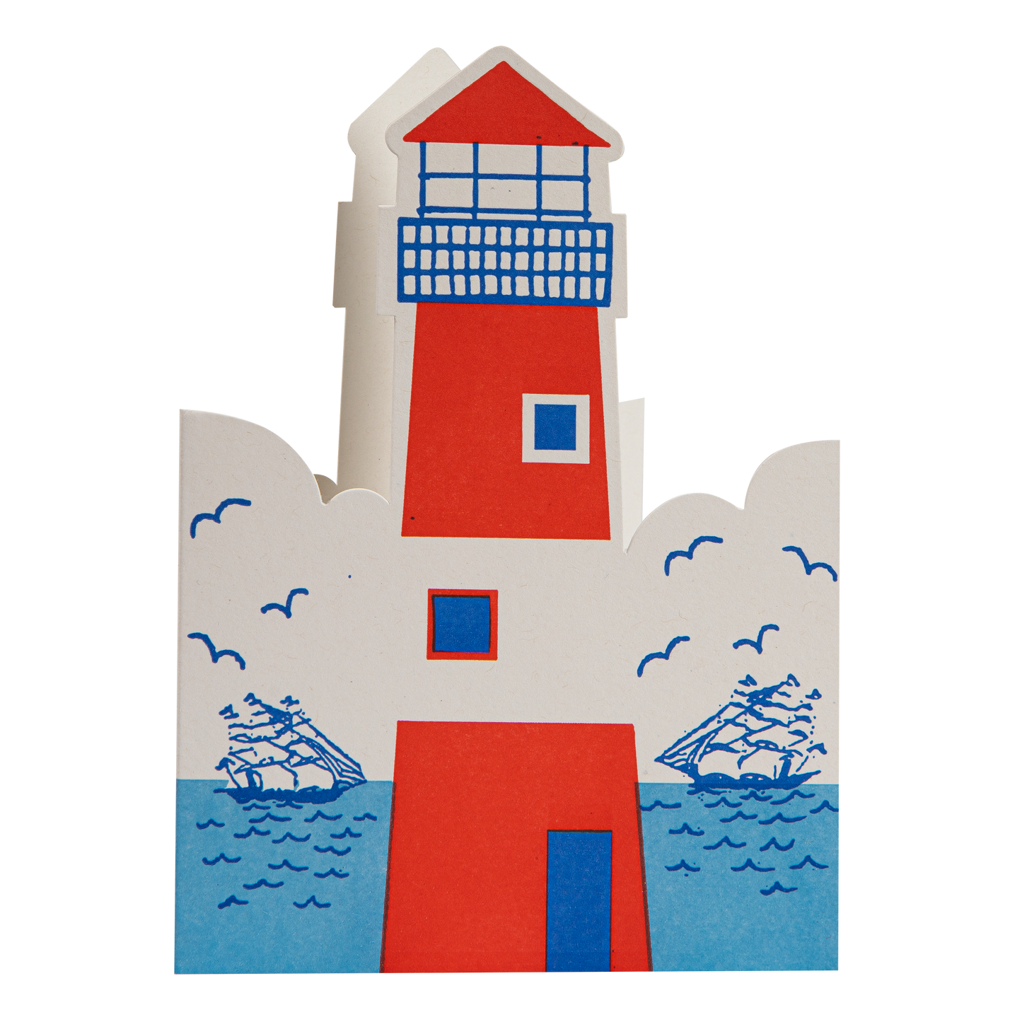 Archivist Gallery Lighthouse | Letterpress Cards | Cut-out Cards [Made in the UK]