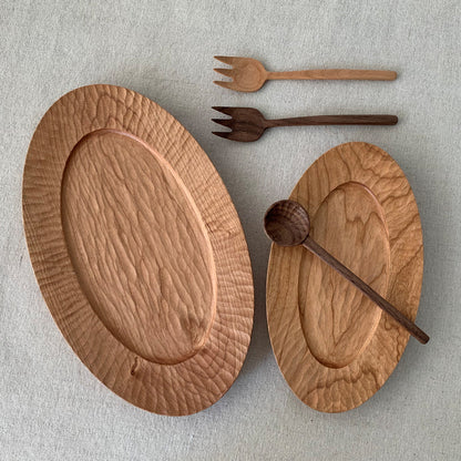 Gohobi Handcrafted Wooden Serving Tray