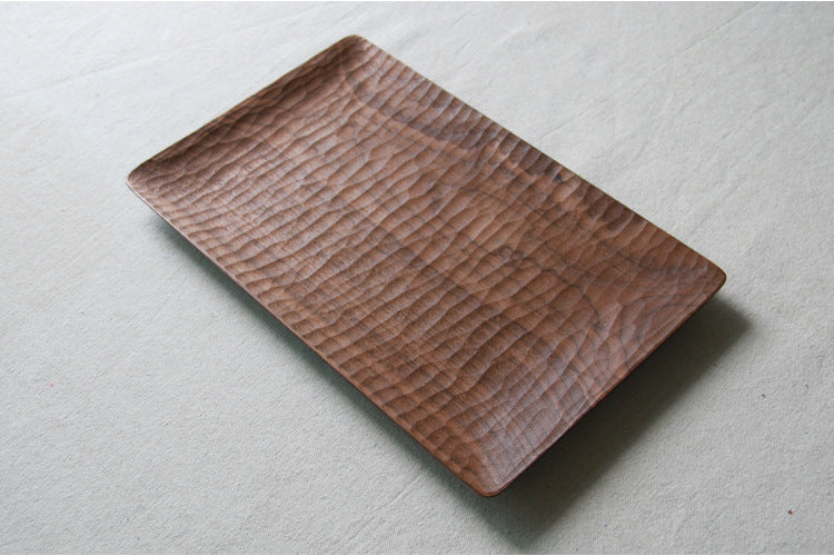 Gohobi Black Walnut Handmade Rectangular Tray