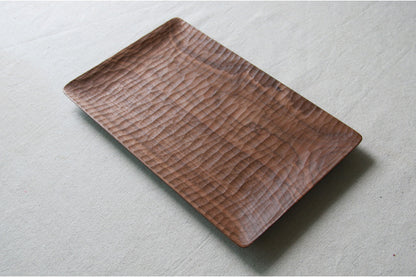 Gohobi Black Walnut Handmade Rectangular Tray