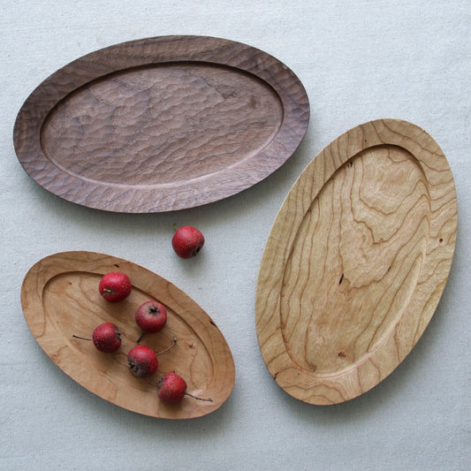 Gohobi Handcrafted Wooden Serving Tray