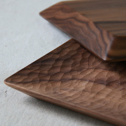 Gohobi Black Walnut Handmade Rectangular Tray