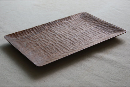 Gohobi Black Walnut Handmade Rectangular Tray