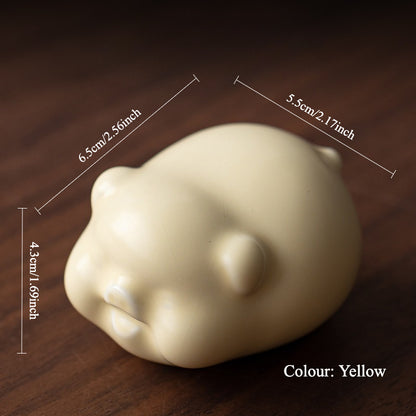 Gohobi Lucky Pig Tea Pet