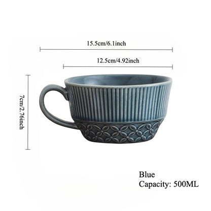 Gohobi Japanese Kiln-Changed Ceramic Mug