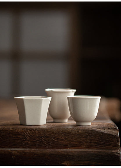 Gohobi Japanese Grass Ash Glaze Handmade Master Cup