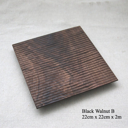 Gohobi Handcrafted Solid Wood Serving Tray