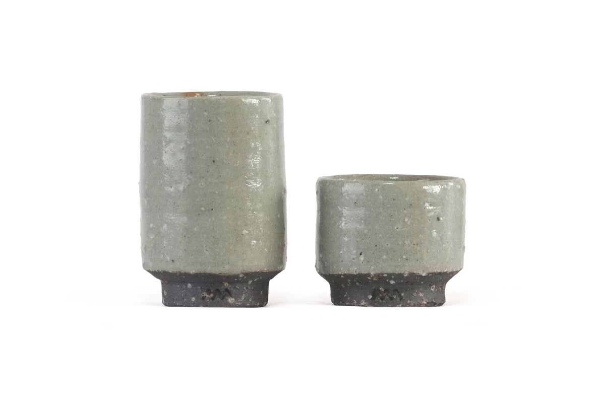 Asemi Co. Tea & Coffee Cups - Iga-yaki Cup Grey [Made in Japan]