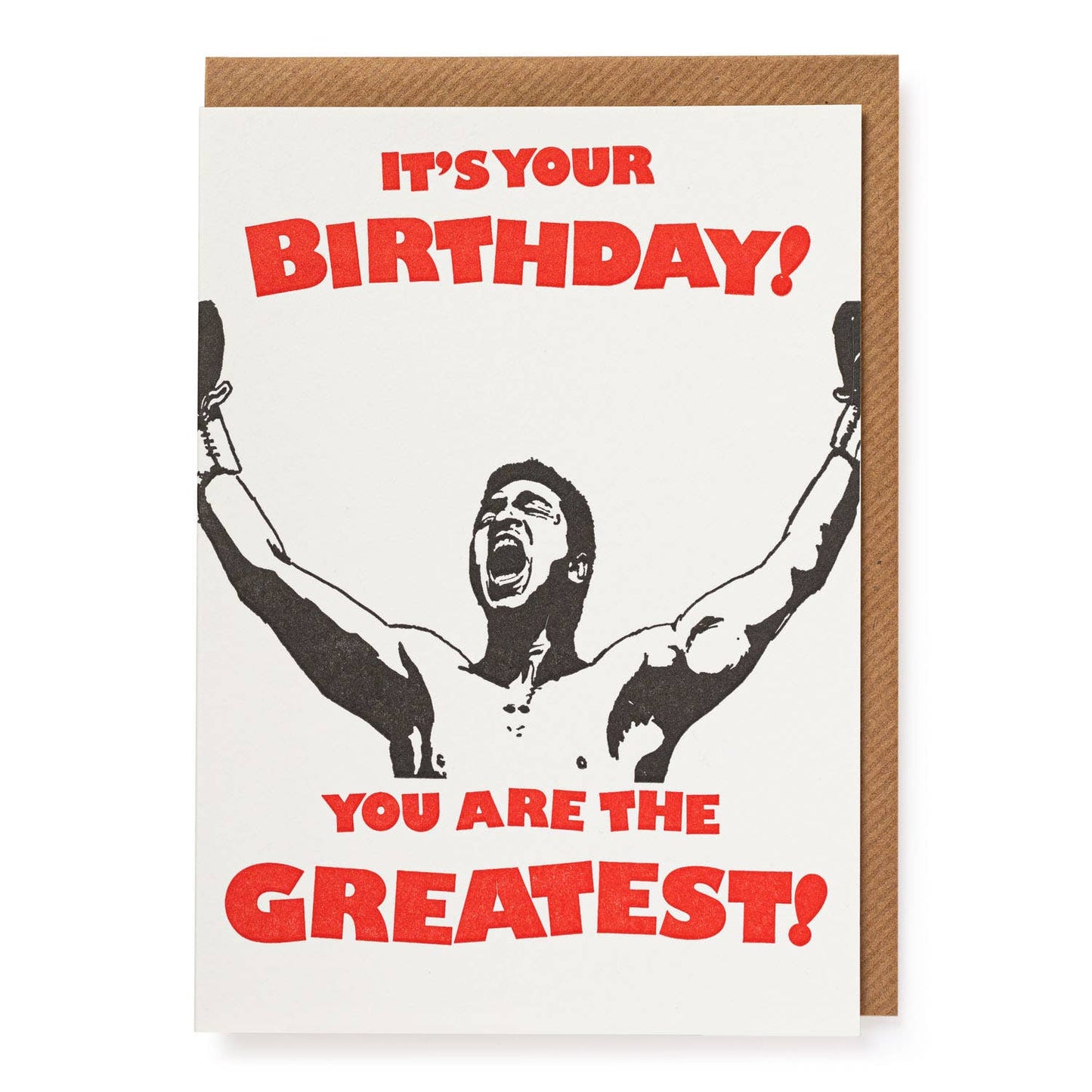 HereThe You Are The Greatest | Letterpress Cards | Large Cards