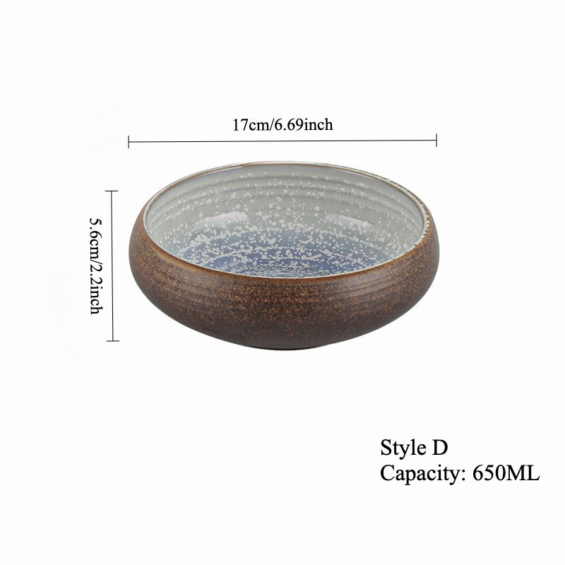 Gohobi Creative Round Ceramic Plate
