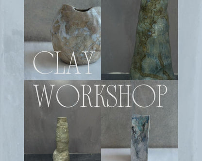 HereThe Clay Workshop | Handbuild a Cup & Paint a Tray (Oct 4, London)