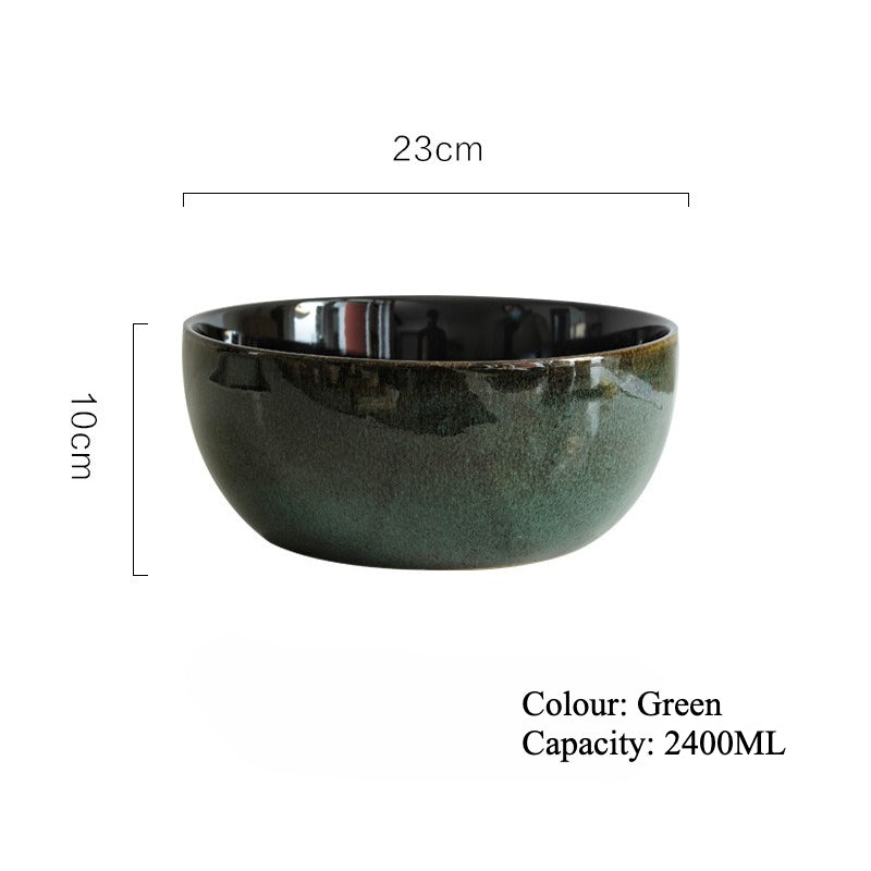 Gohobi Creative Kiln-Change Large Ceramic Bowl