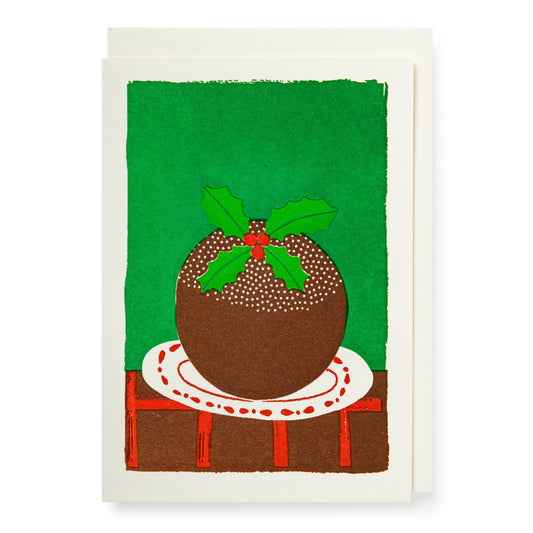 HereThe Pudding | Notelet Christmas Card 🎄