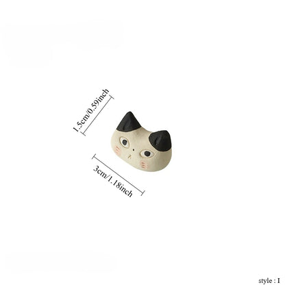 Gohobi Ceramic Cat & Dog Chopstick Rest