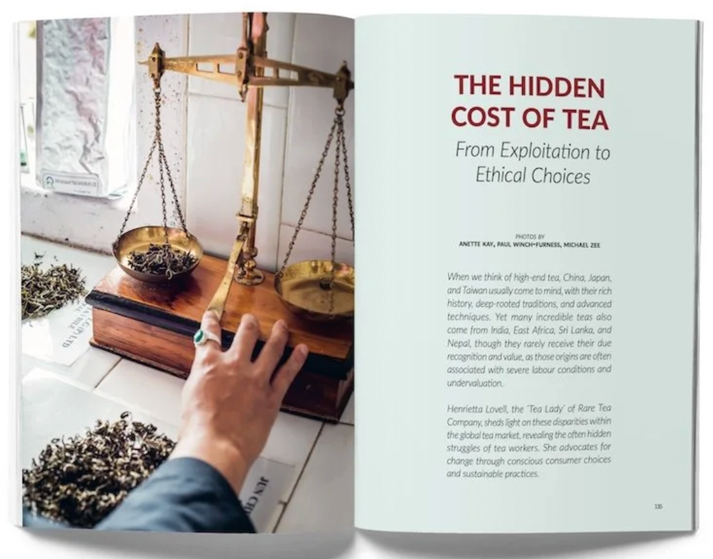 Eightyº - Eighty Degrees Tea Magazine Issue 12:  Tieguanyin, cocktails, metamorphosis.